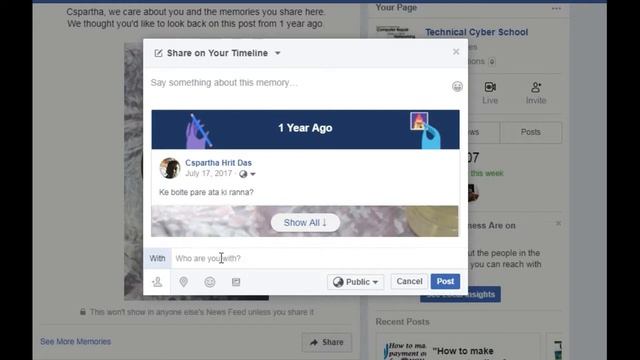 How To Retag Old Post In Facebook From PC and Mobile смотреть онлайн