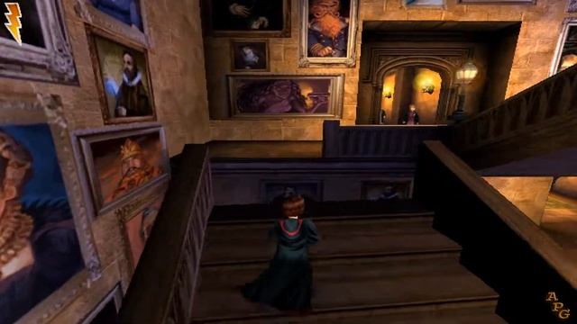 Гарри Поттер и Тайная комната прохождение [60 FPS] ПК-версия часть 1 Прилетели в Хогвартс