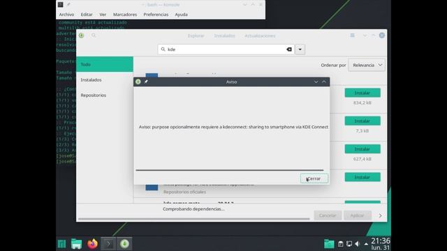 Manjaro 20 0 3 KDE Miinimal смотреть онлайн