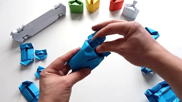 PAPERPLUX TRAILER - BUILD WITH 100% STANDART DIN A4 PAPER SHEETS - ORIGAMI / KIRIGAMI - DIY смотреть онлайн