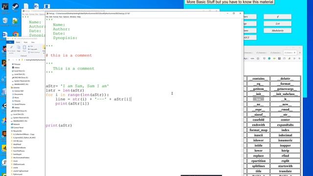 Strings Python Week 2 Video 6 смотреть онлайн