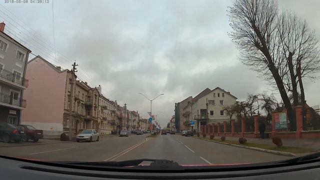 Улица Московская в Гусеве, Калининградская область смотреть онлайн