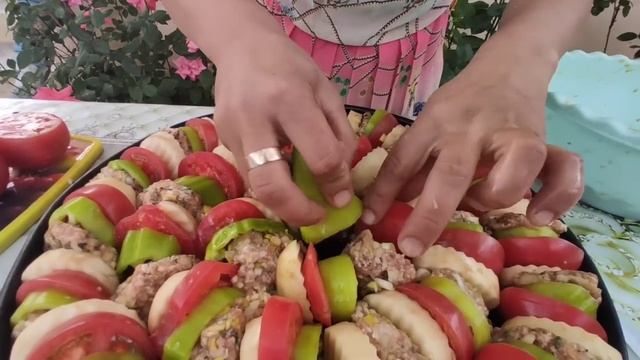 Рататуй Настоящее Летнее Блюдо Азербайджанская Кухня Деревенская Кухня Рецепты смотреть онлайн