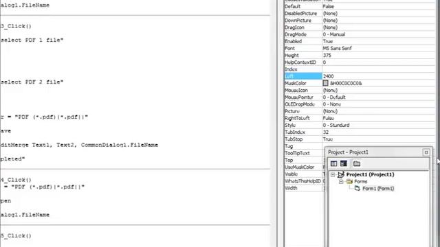 Visual Basic Tutorial shows how to Merge, Split, Crop PDF files with Visual Basic 6. смотреть онлайн