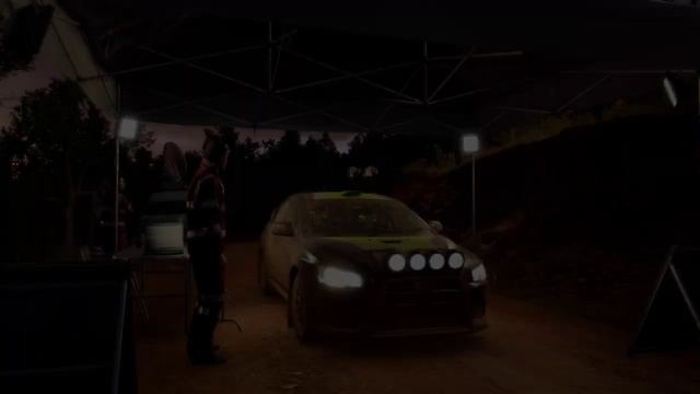 MITSUBISHI LANCER EVO RALLY CARS I Jalan Tanah I S1 E5 I Dirt Road - night weather I @AORUS-G1 смотреть онлайн