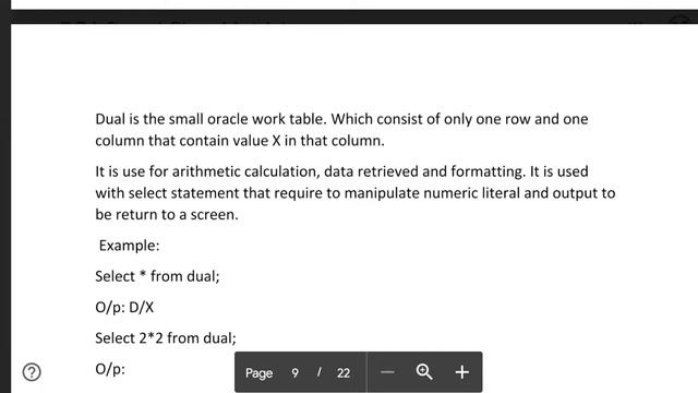 VNSGU FYBCA, Sem-2, RDBMS Ch - 2, Subject : Advanced SQL, Data Type, Column-Dual Table #vnsgu #rdbm смотреть онлайн