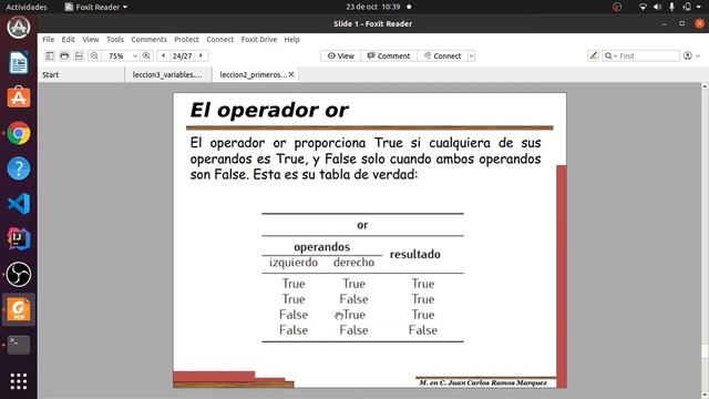 Python 3 de la mano #8 Tipo de dato booleano, operadores lógicos y de comparación. смотреть онлайн