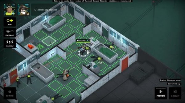 Tactical Breach Wizards - Demo Gameplay Walkthrough [no commentary]