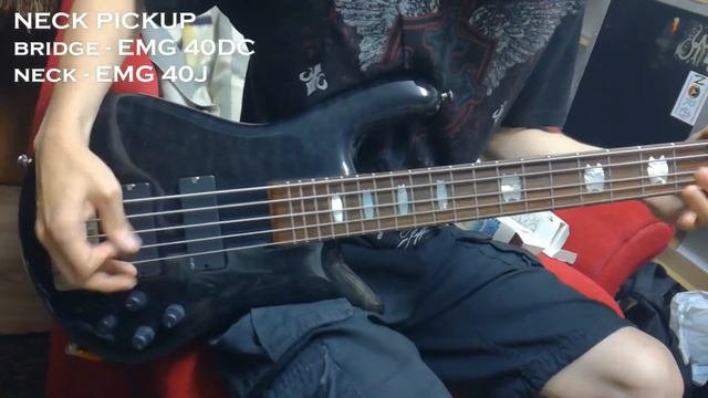 EMG pickups comparison - Spector Euro / clear tone смотреть онлайн