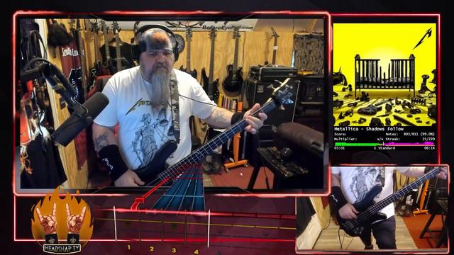 Metallica | Shadows Follow | BASS GUITAR COVER смотреть онлайн