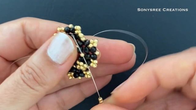 Beaded Jewelry Set || DIY Beaded Bracelet, Earrings & Ring|| Mother’s Day Gift Idea