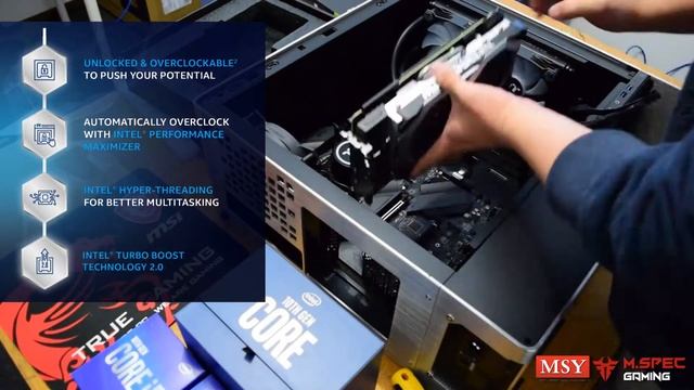 10TH GEN INTEL® CORE™ i5-10600K POWERED DESKTOP смотреть онлайн