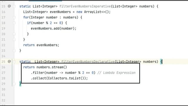 Program 2: Efficient Even Number Filtering with Java Stream смотреть онлайн