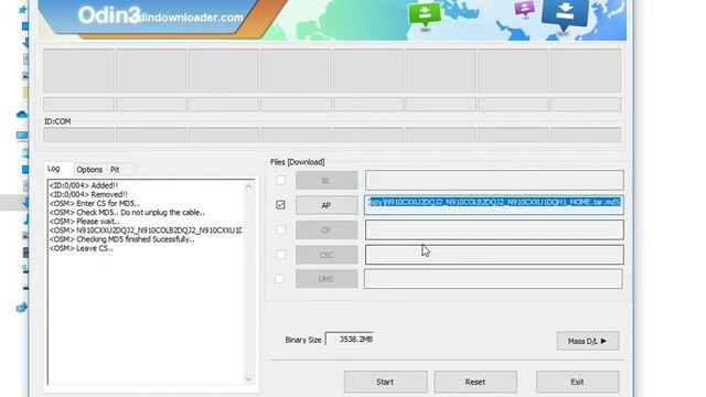 How to upload firmware for SAMSUNG Note 4 by using Odin. смотреть онлайн