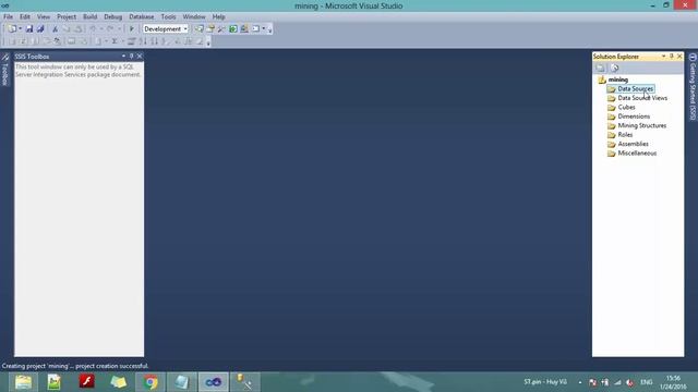 Thực hiện Data Mining trên bộ công cụ SQL Data Tool смотреть онлайн