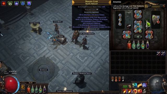 [POE 3.21] Very Low Budget - Simple Build - Firestorm Ignite Prolif Elementalist League Starter смотреть онлайн