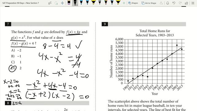 Day 10 of 90 of SAT Prep Lessons! By a 1590 SAT Scorer! Math and Writing Lessons! March SAT Prep!!! смотреть онлайн