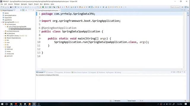 Spring Data JPA Project SetUp смотреть онлайн