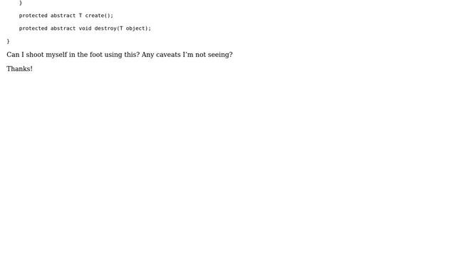 Code Review: Simple object pool on Android смотреть онлайн