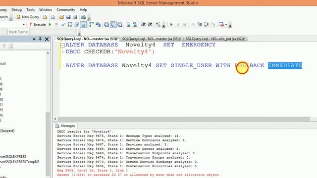 HOW TO CONVERT SQL SUSPECT MODE DATABASE TO NORMAL MODE IN SQL SERVER смотреть онлайн