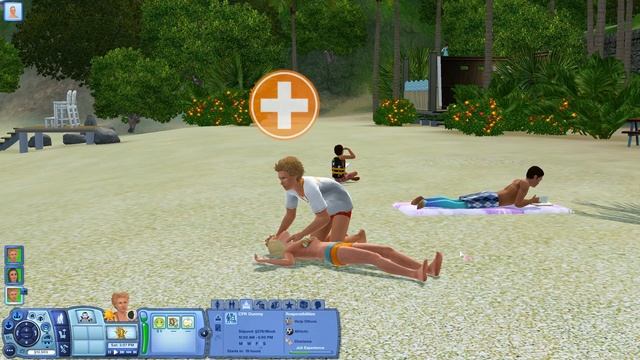 The Sims 3 Island Paradise: Lifeguard Career Guide смотреть онлайн