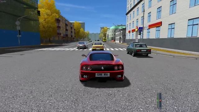 City Car Driving 1.5.3 Ferrari 360 Modena смотреть онлайн