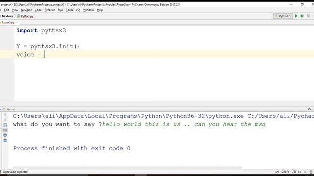 Pyttsx3 Module - Python смотреть онлайн