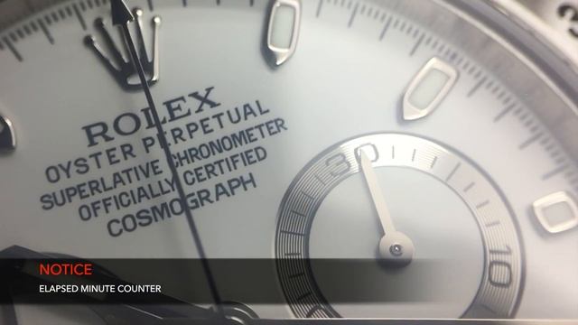 Rolex Cosmograph Daytona Tutorial