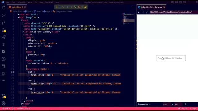 Invalid CSS Pseduo Class | Show Validation Error to input tags смотреть онлайн