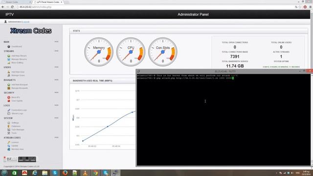 Xtream panel IPTV смотреть онлайн