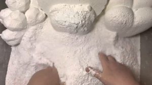 White Gritty Easy Grip Chalk Reform Crush | Oddly Satisfying | ASMR | Sleep Aid