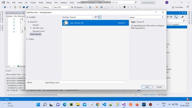Working with appsettings.json for Dev, QA and Prod using a variable смотреть онлайн