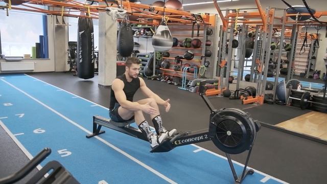 3 вида тренировок на гребном тренажёре. 3 rowing machine routines. смотреть онлайн