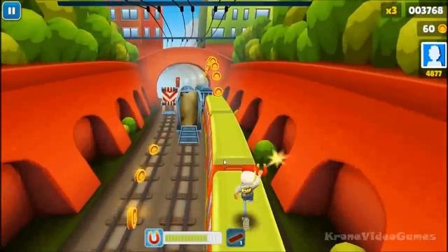 Subway Surfers Gameplay PC HD смотреть онлайн