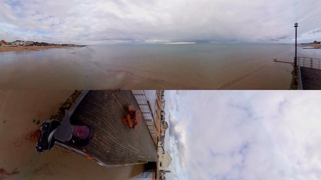 VR Meditation - Beach and Pier Waves 360-4k смотреть онлайн