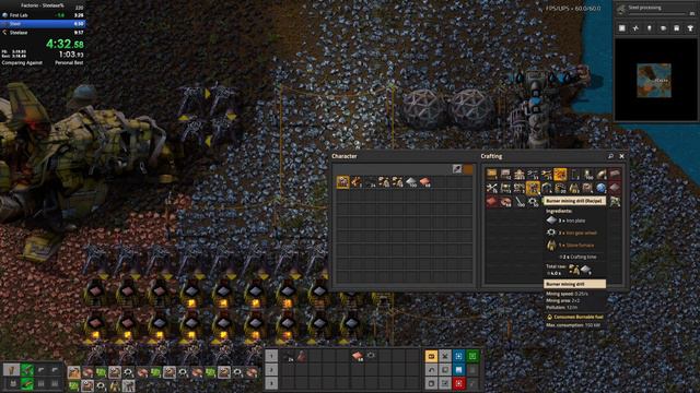 Factorio Steelaxe Speedrun - 9:13 PB смотреть онлайн