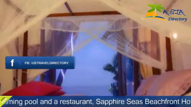 Sapphire Seas Beachfront Hotel - Hikkaduwa Hotels, Sri Lanka смотреть онлайн