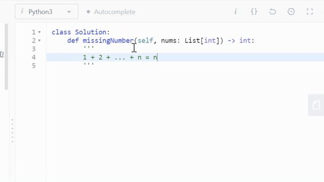 LeetCode Patterns: LeetCode 268 Missing Number | Python смотреть онлайн