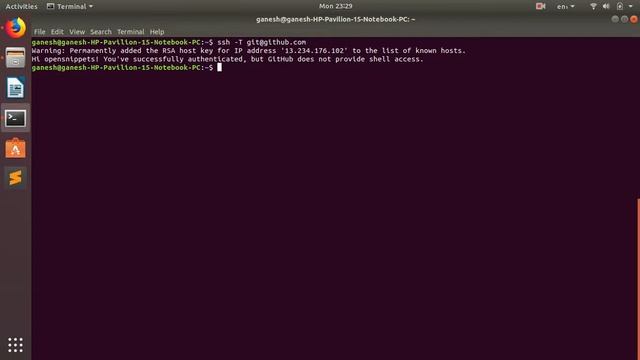Github - Testing your SSH connection смотреть онлайн