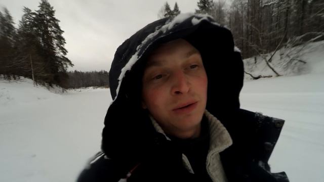 Беспощадное глухозимье. 1.02.2021 Рыбалка на р. Керженец, в поиске поклевки. смотреть онлайн