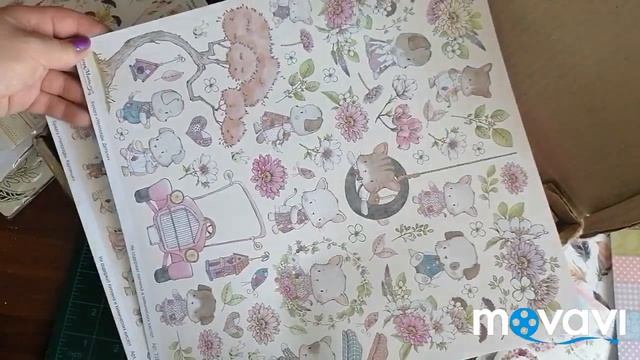 обзор посылки от ScrapMania. Ru