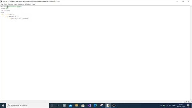 Substring program in Python | Check and count substring with and without using inbuilt functions смотреть онлайн