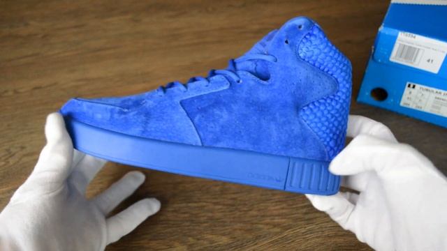 Мужские кроссовки Adidas Originals Tubular Invader Strap 2 0 Blue смотреть онлайн