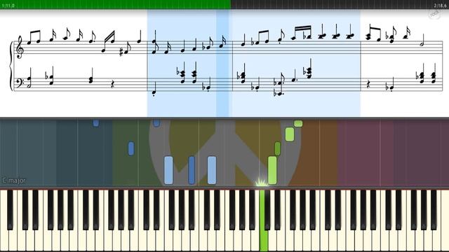 Chopin - Mazurka Opus 7 no.1 [HD piano tutorial] смотреть онлайн