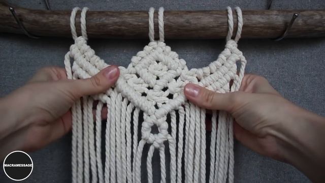 DIY Boho Macrame Wall Hanging for Beginners смотреть онлайн