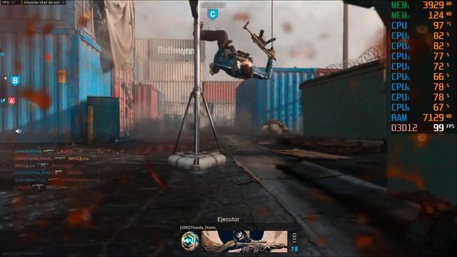GeForce GTX 1060 6GB - IntelCore I5-8300H  - Modern Warfare (2019) Benchmark Test