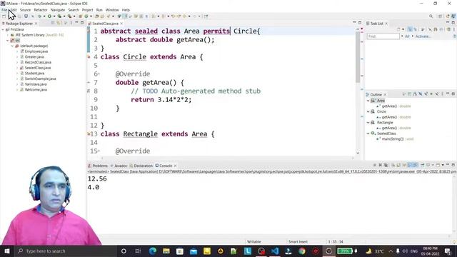 Java Sealed Class Like Sealed Class in Kotlin | Java 8 to 18 New Features | Dr Vipin Class смотреть онлайн