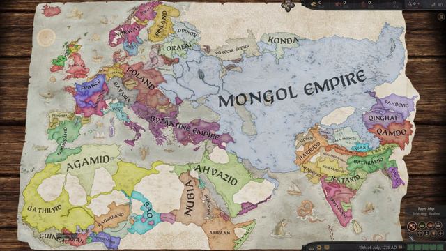 CK3: Realm Timelapse: Buffed Mongols: 867-1453