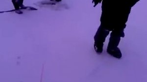 Устройство для протяжки сетей подо льдом