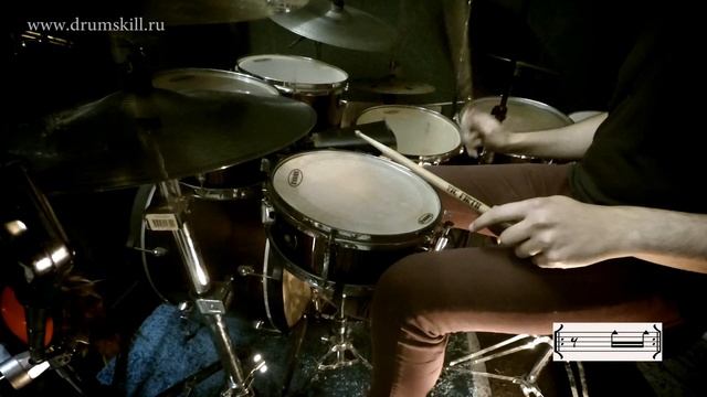 Координация четырех точек. Часть 2. Single beat combinations + Time test смотреть онлайн